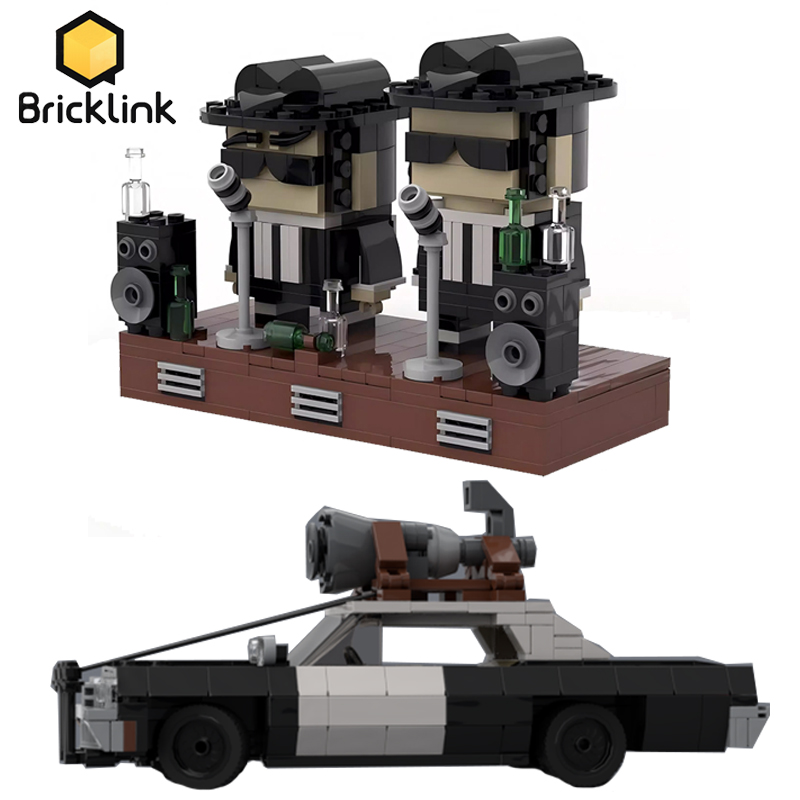 Victor Racket Jetspeed - Bricklink Bluesbrothers Aksiyon Figürleri Tuğla Kafa