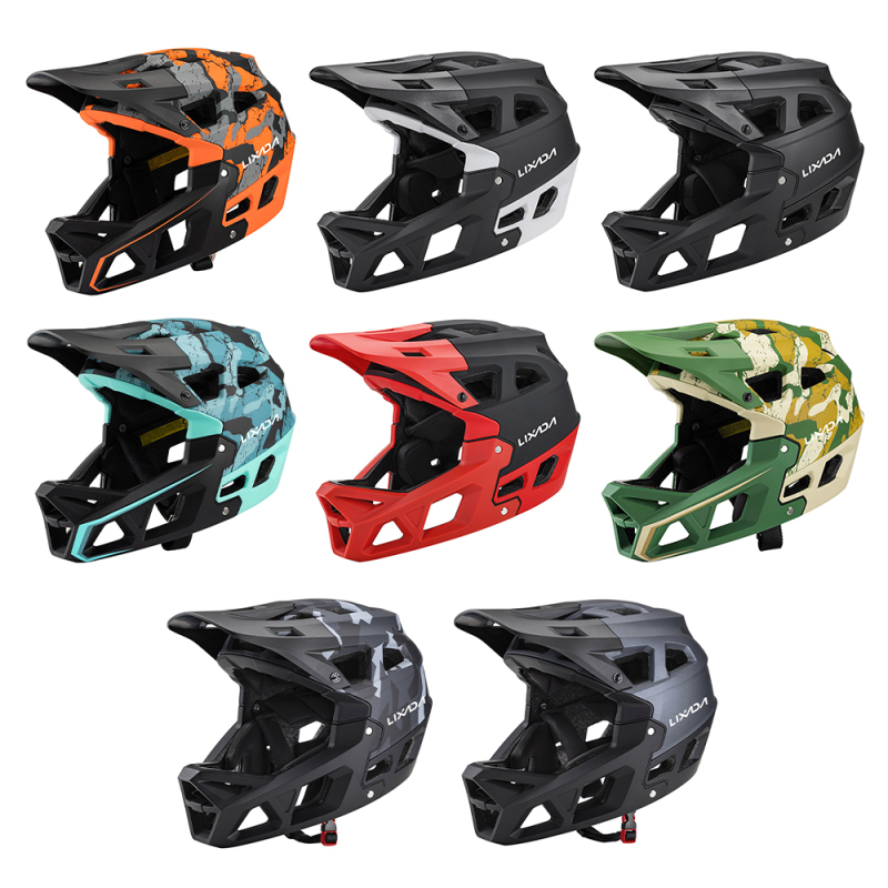 Mountain Biking Full Face Helmet - Tam yüz dağ bisiklet kaskı yetişkin