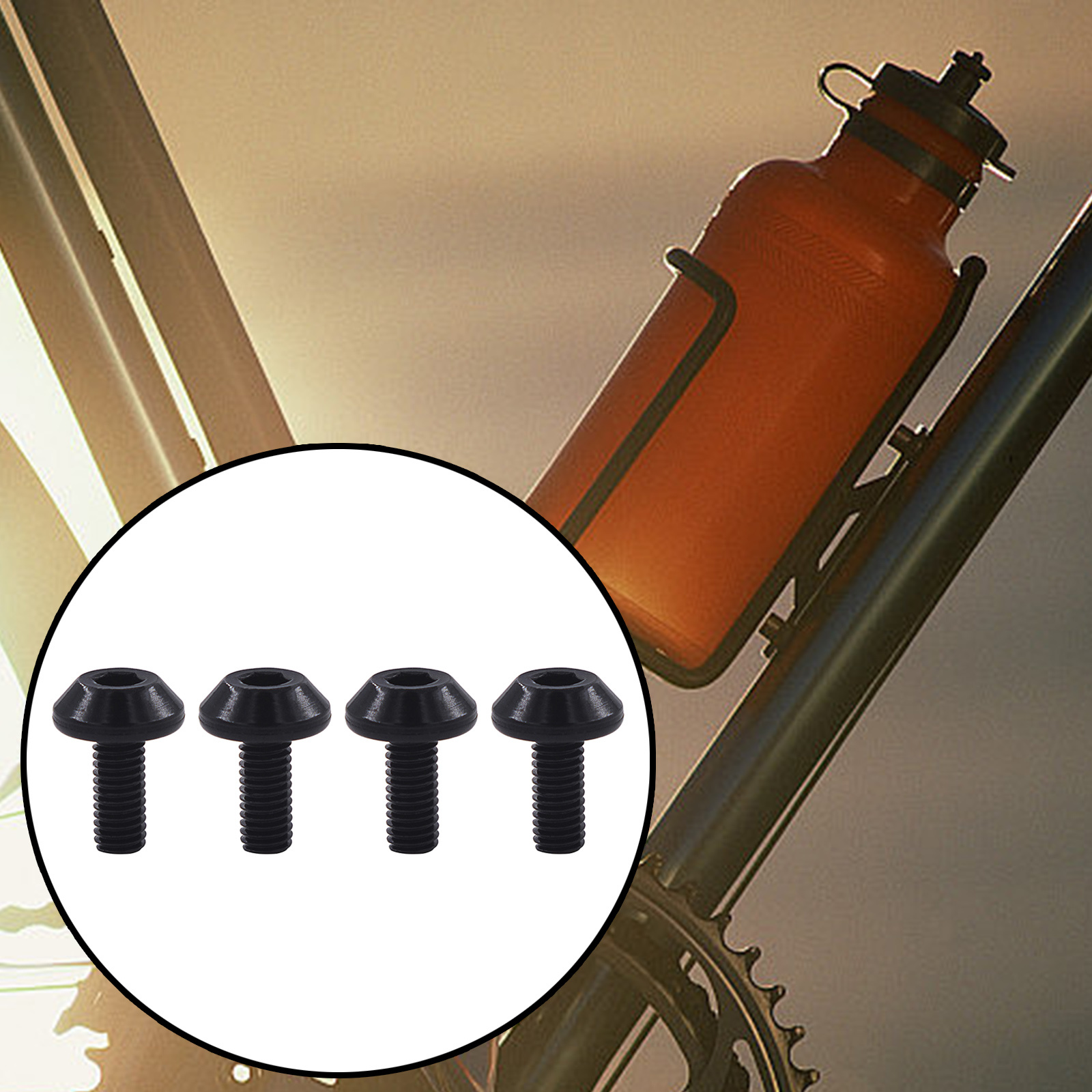 Mountain Biking Water Bottle - 4 adet bisiklet su şişe kafesi