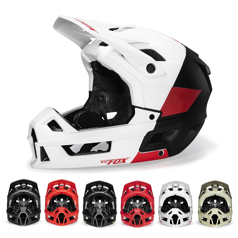 Mountain Biking Full Face Helmet - BATFOX Tam Yüz Bisiklet Kaskı Erkek