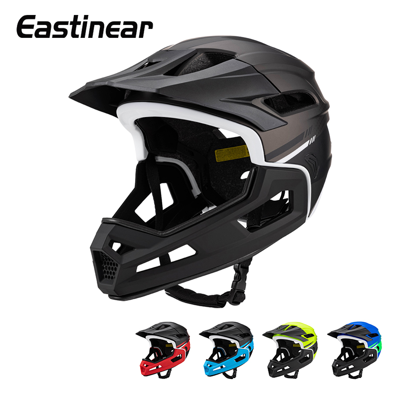Mountain Biking Full Face Helmet - Eastinear dağ bisiklet kaskı yetişkin erkekler