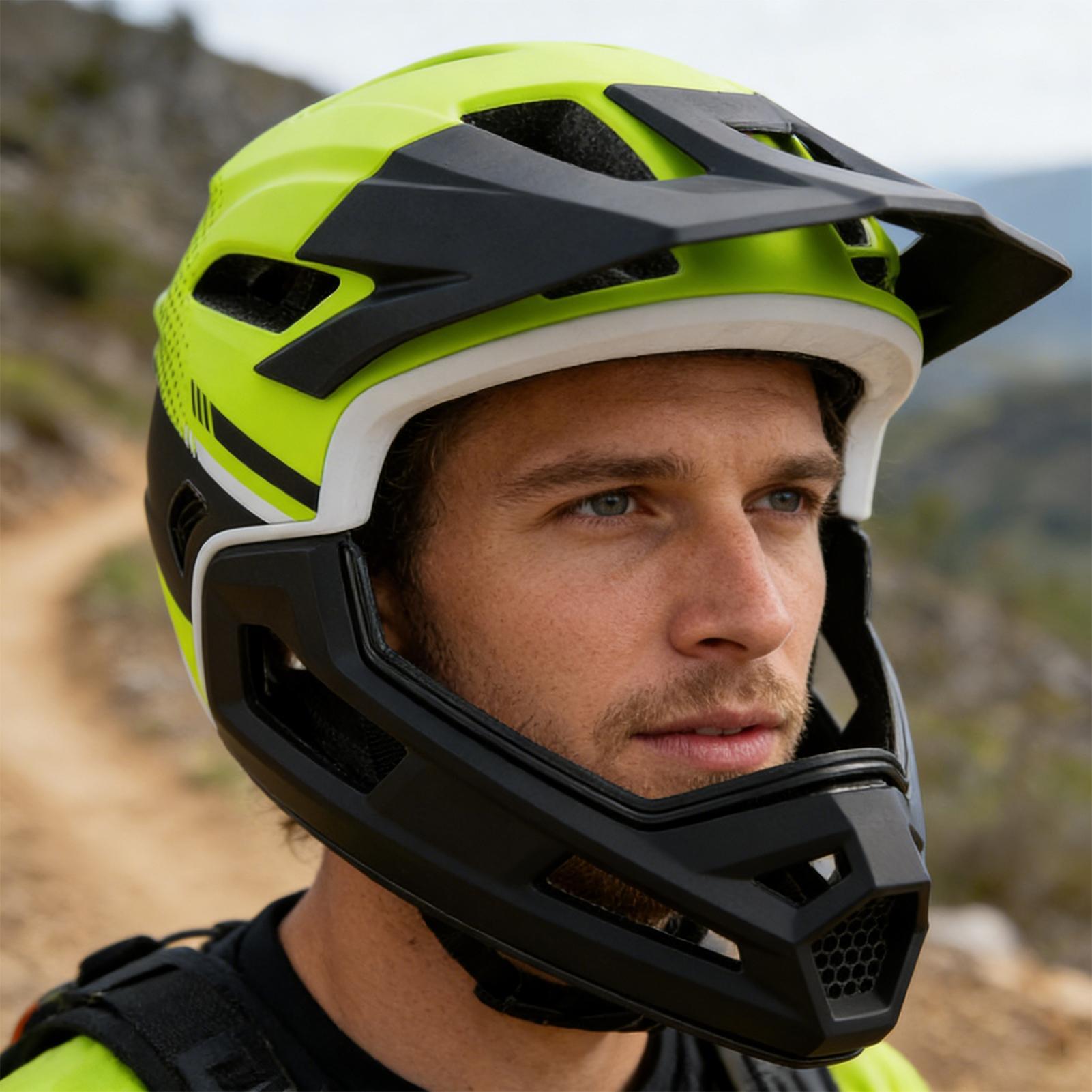 Dağ Bisikleti Tam Yüz Kaskı Bi - Mountain Biking Full Face Helmet incelemesi ve fiyatı