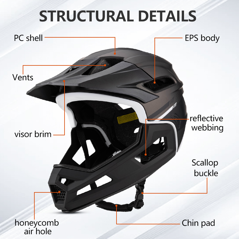 Eastinear dağ bisiklet kaskı y - Mountain Biking Full Face Helmet incelemesi ve fiyatı
